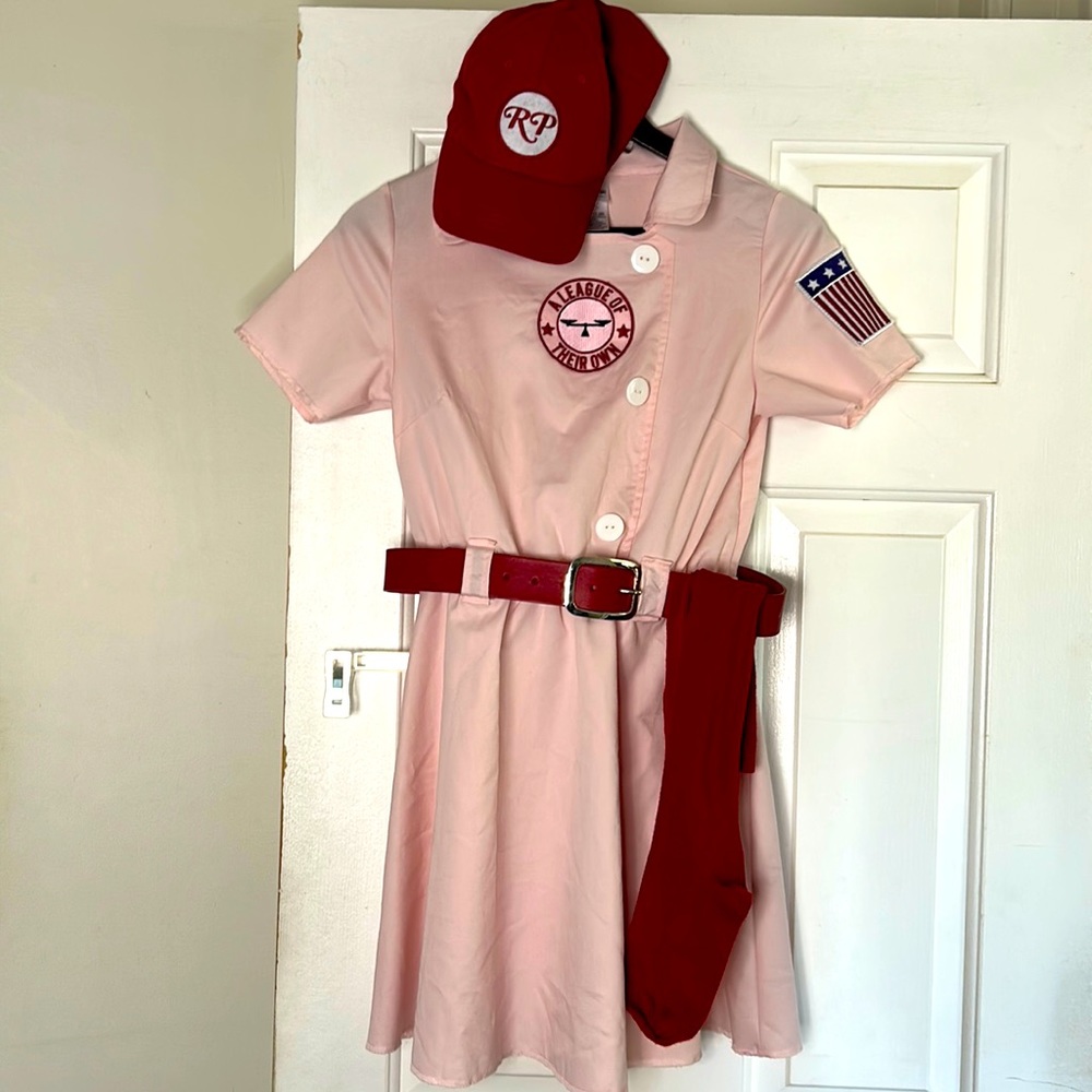Spirit Pink Dress with Red Accents